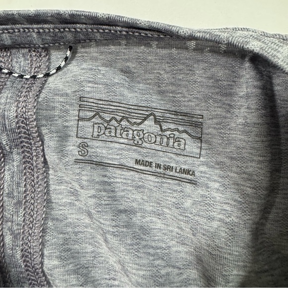 Patagonia Ridge Flow Shirt Purple Jacquard Print - Picture 4 of 7